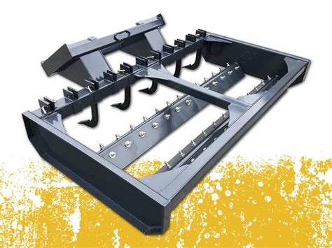 diy skid steer box scraper|ripper attachment for skid steer.